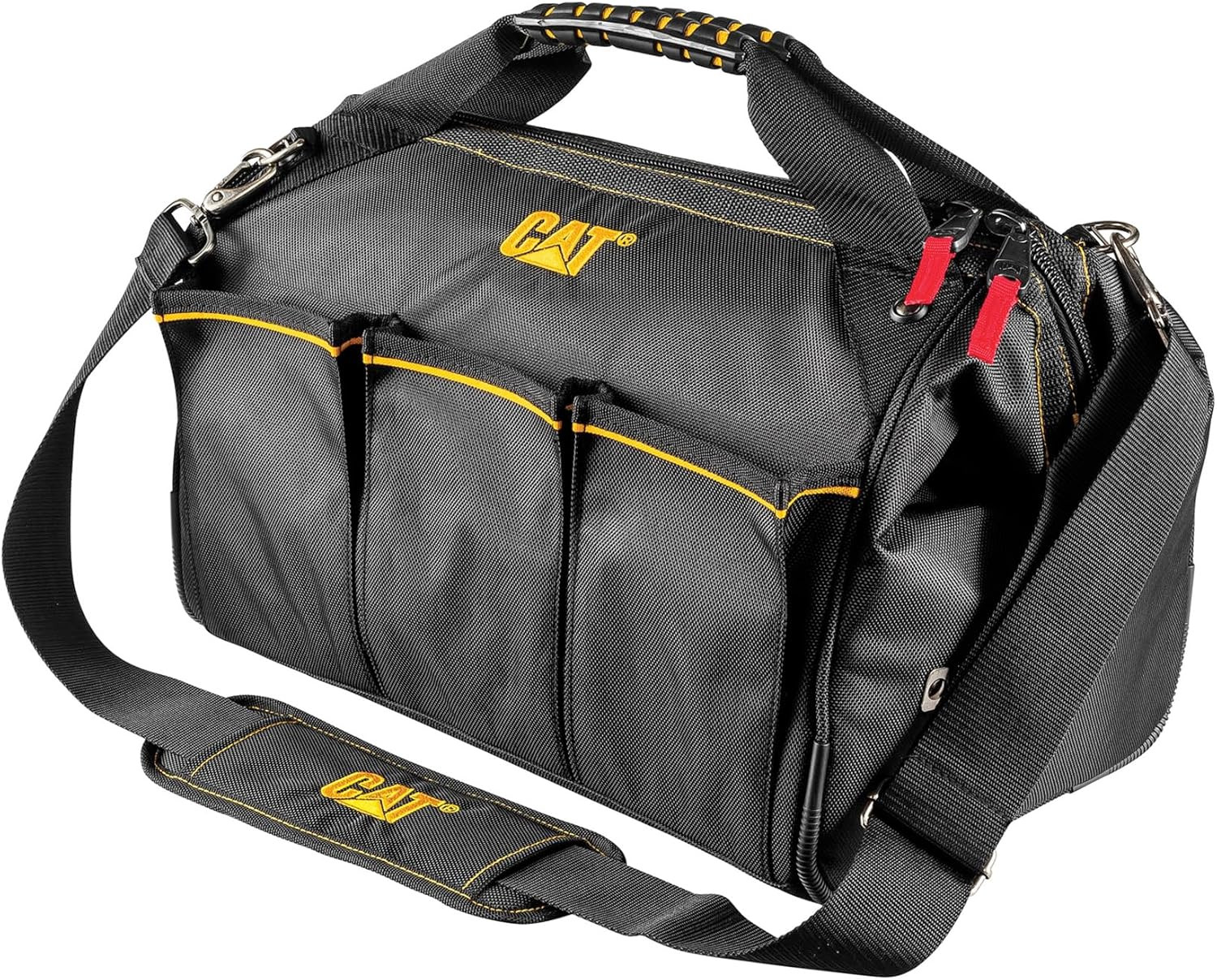 16″ Pro Tool Bag – 18 Pockets, Water-Resistant, Adjustable Strap