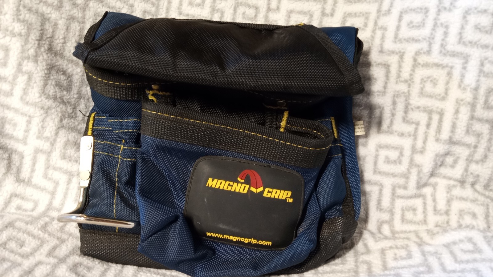Magno Grip Nylon Tool Pouch Blue – Magnetic Front Pouch