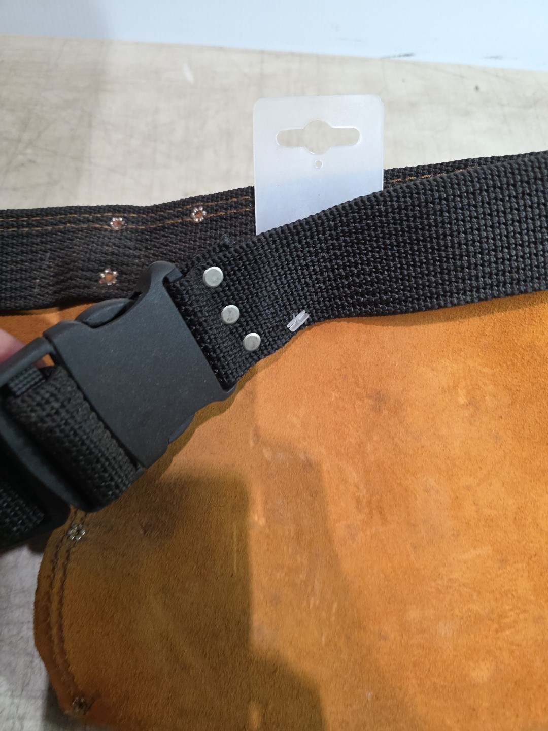 SEARS Craftsman Tool Holder Belt Leather (NEVER USED) W/signatures – USA!!