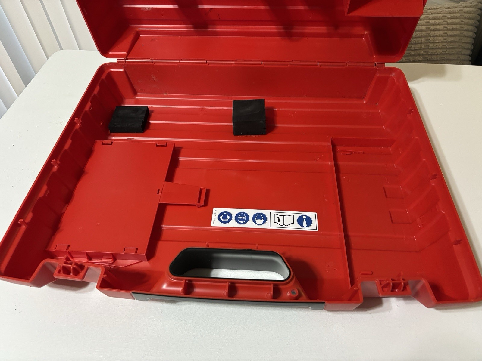 Hilti GX 120 OEM Hard Case Empty Tool Storage Carrying Case Red