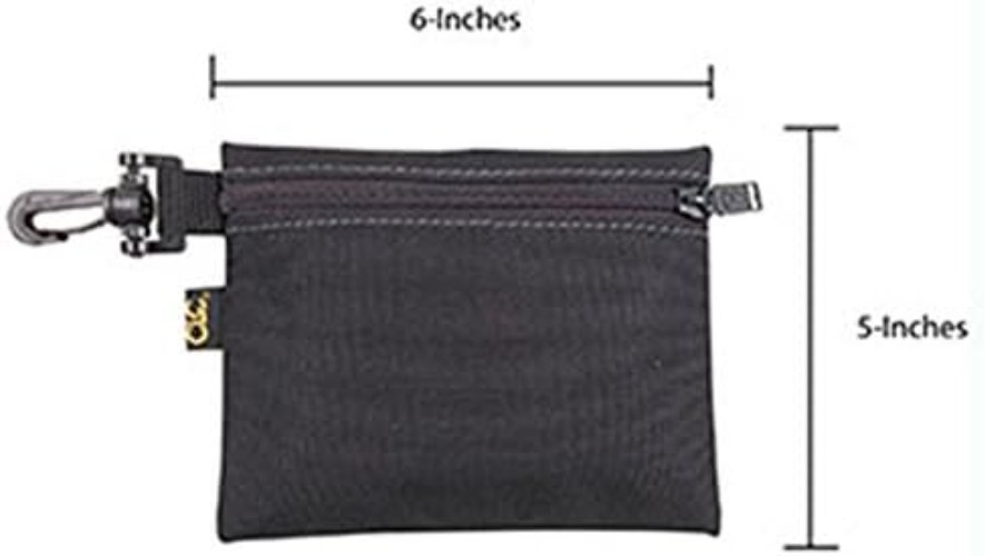 Durable Multi-Purpose Clip-on Zipper Bags – Organize Tools & Parts Efficiently