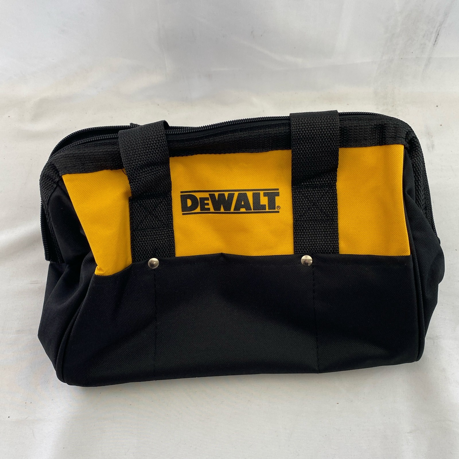 DEWALT 13in Mini Heavy Duty Contractor Tool Bag N037466 Yellow/Black