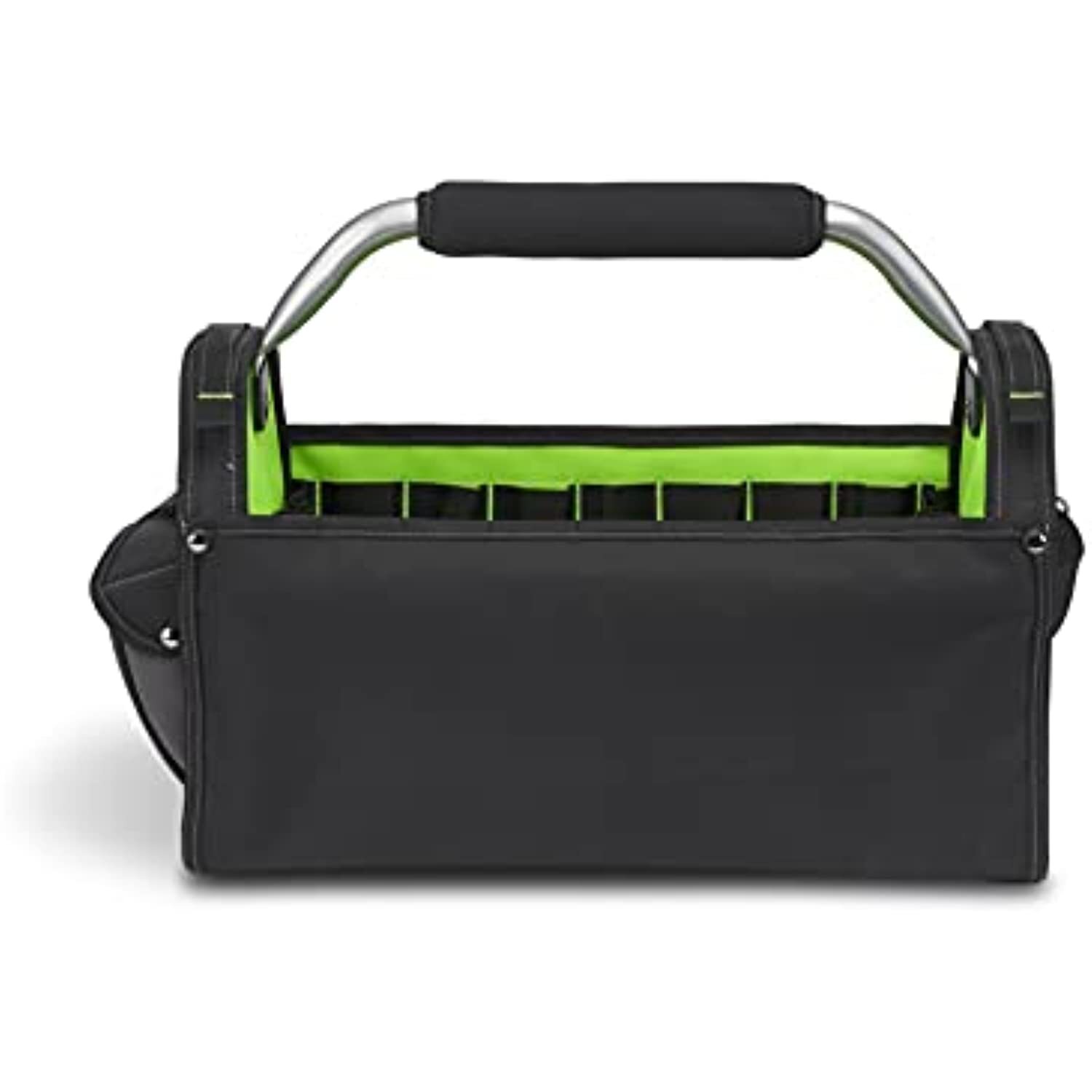 AWP 18″ Pro Tool Tote | Water Resistant Tool Bag with Rotating Handle, Removable