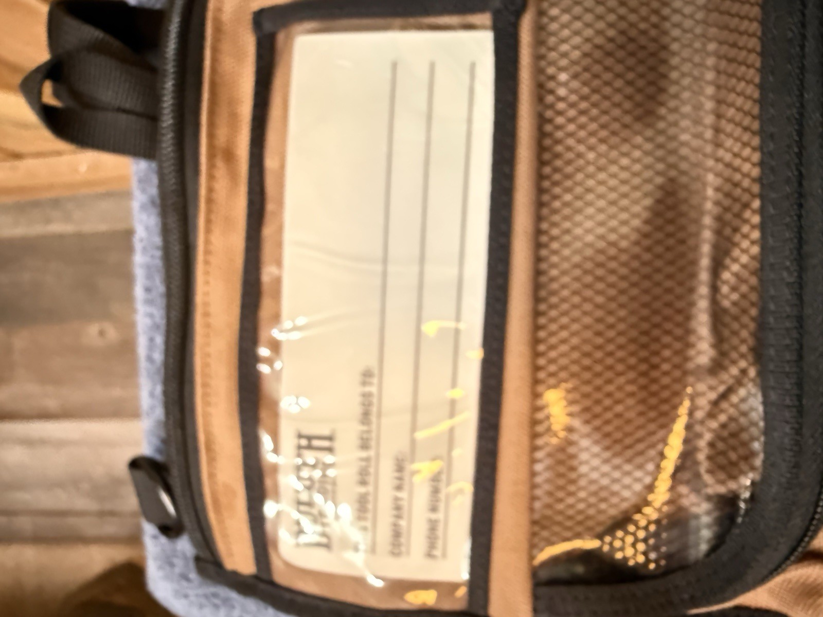 Fire Hose Tool Roll – Brown – Heavy-Duty Tool Organizer. New With Tags
