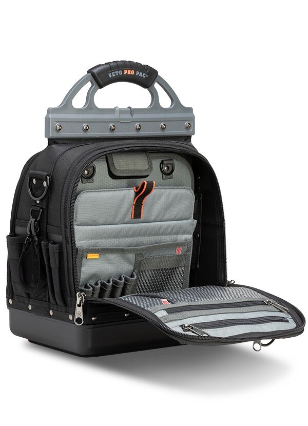 Veto Pro Pac TECH-LCT BLACKOUT Closed Top Tool Bag, VPP10721