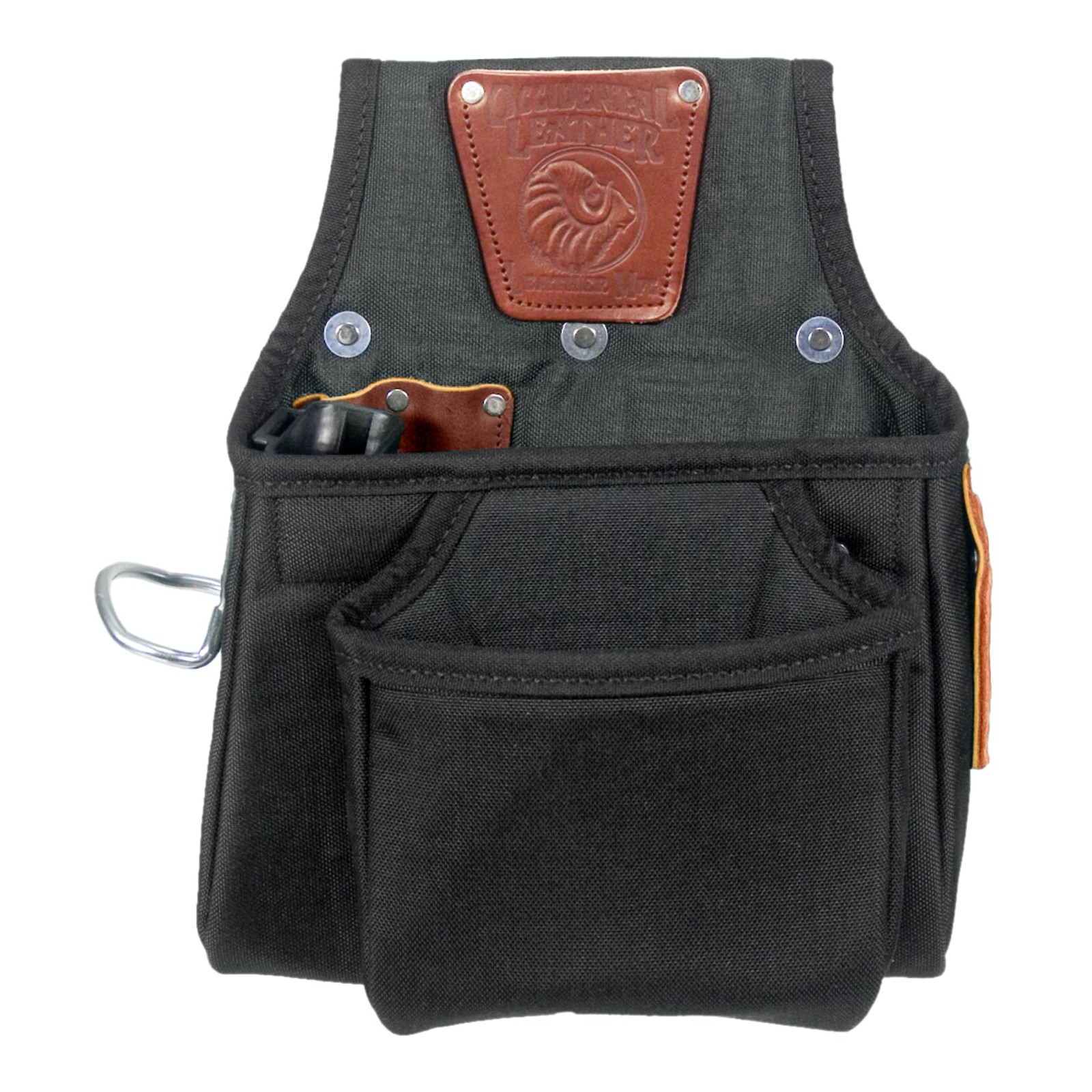 Occidental Leather OxyFinisher Tool Bag – Left Hand – 12 Hand, black