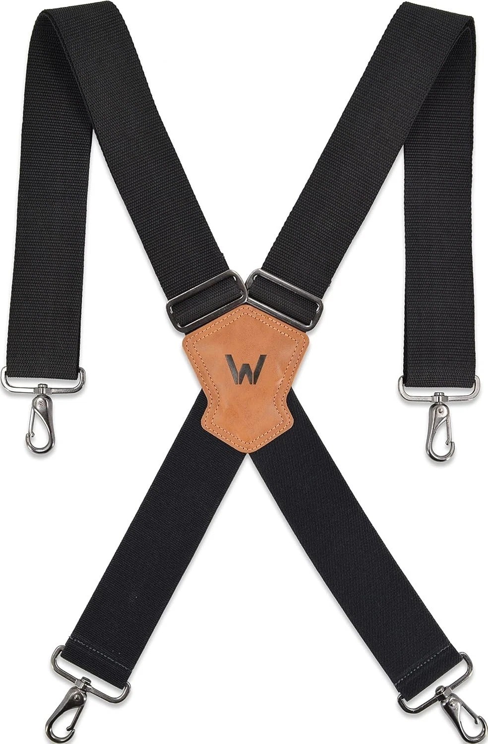 WELKINLAND 2Inch Men’s Heavy Duty Suspenders w/Hooks For jeans