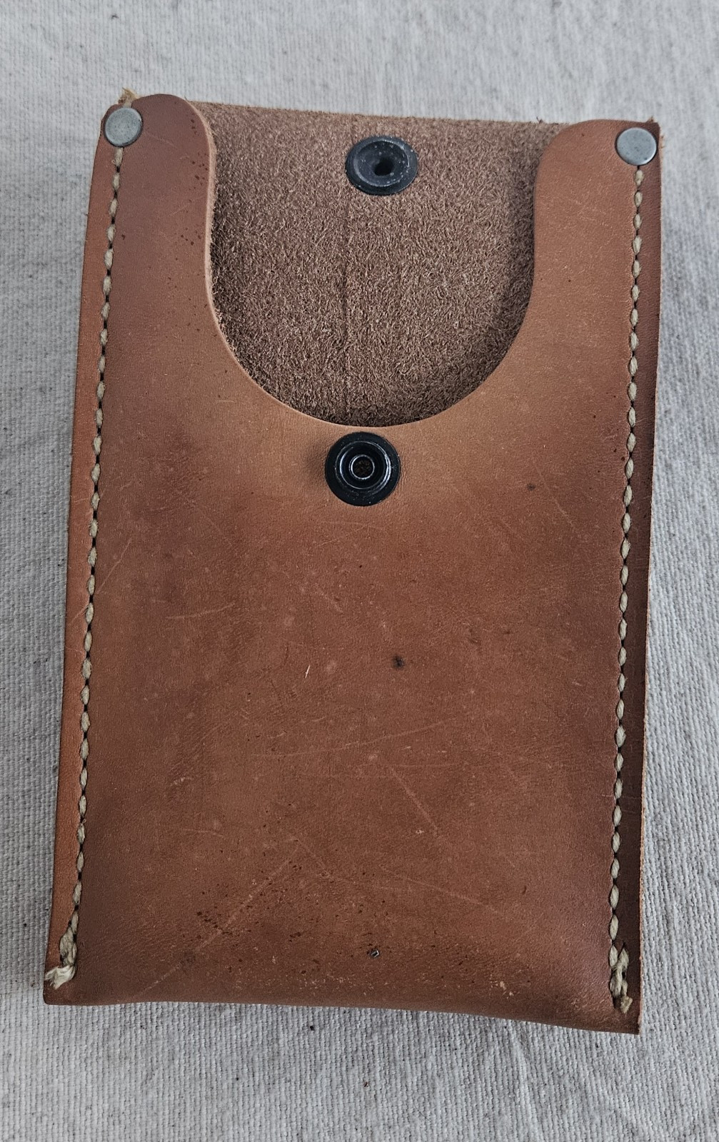 Buckingham Binghamton NY Leather Tool Pouch Holster Holder Sheeth Model 4664