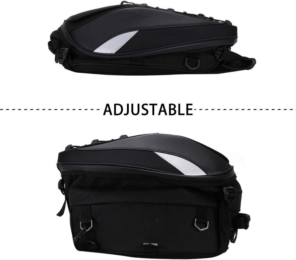 Motorcycle Tail/Seat Bag – Dual Use Waterproof Helmet Bag for Motorbike