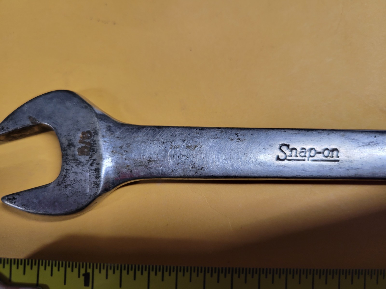 SNAP-ON COMBINATION WRENCH 5/8″ FLANK DRIVE 0EX 200 USA VINTAGE