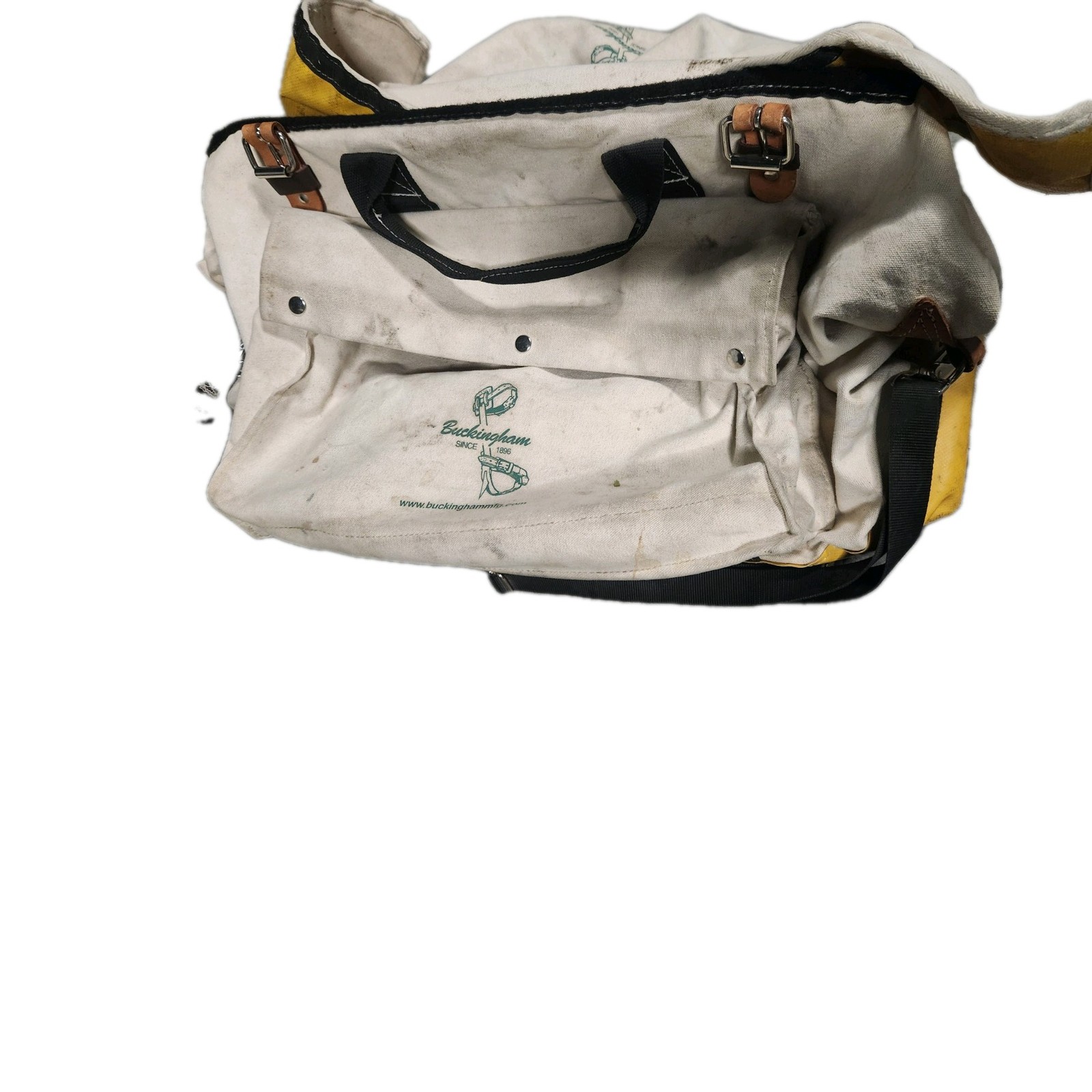 Buckingham Linesman Tool/Gear Bag 25 x 12 Base Tool Bag with Shoulder Strap USED