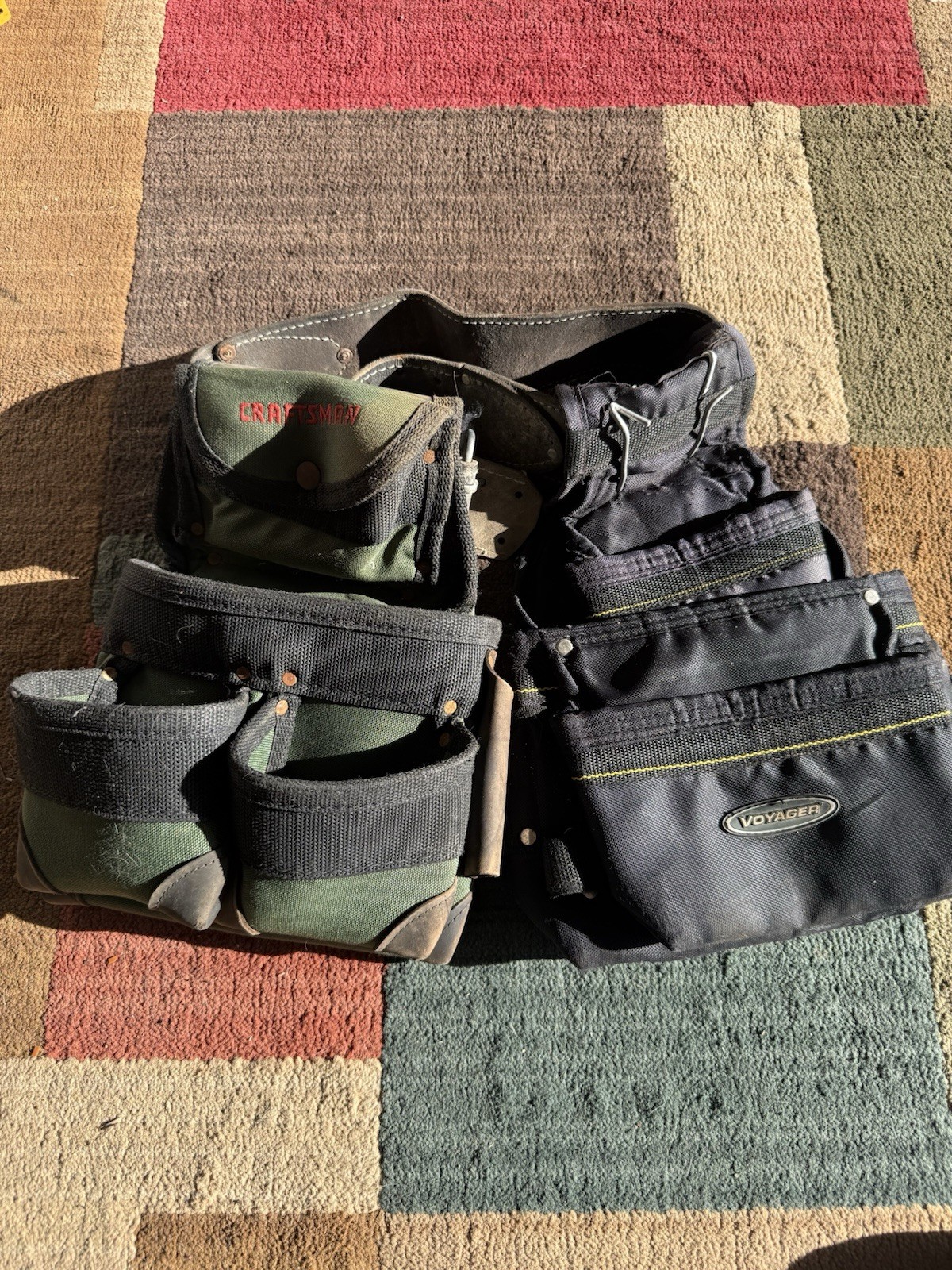 Craftsman/Voyager 2 Bag 7-pocket Contractors Tool/Utility Belt