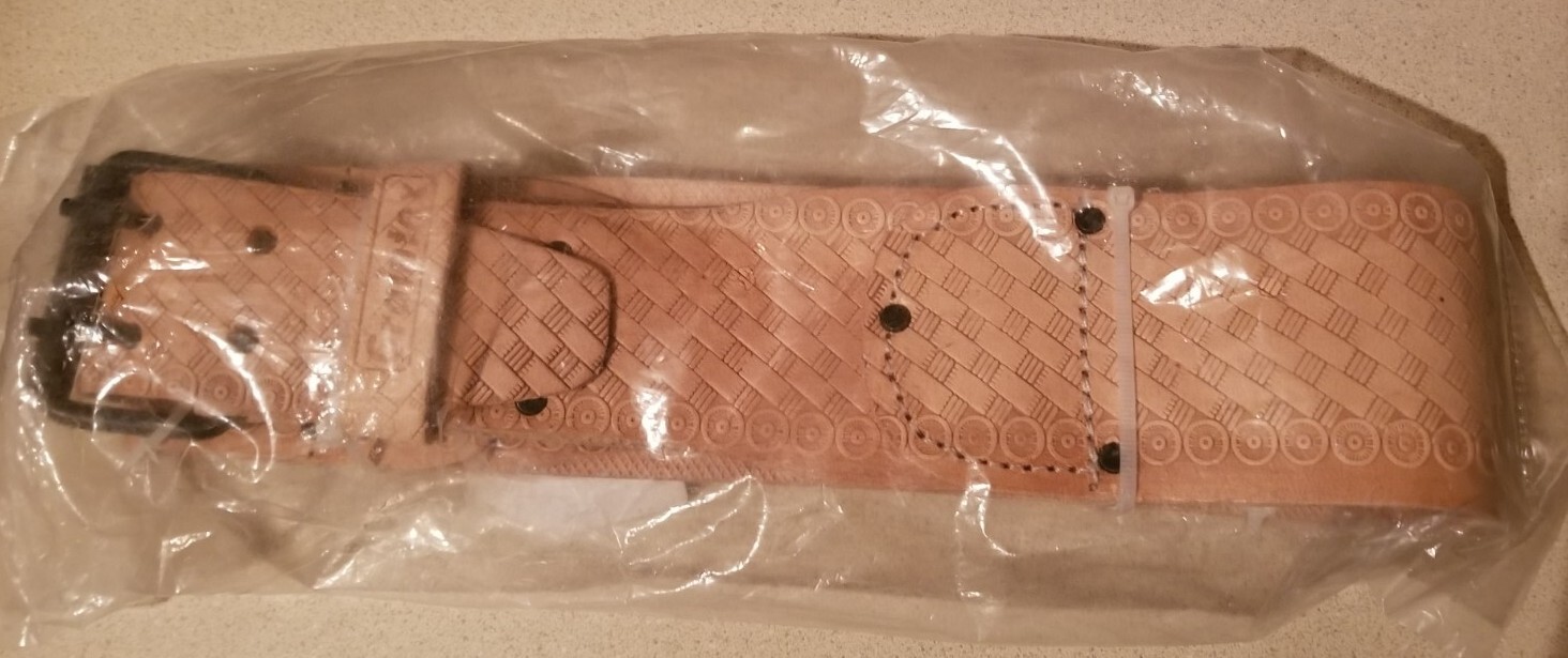Graintex LB2028 2 3/4’’ Embossed Top Grain Leather Belt New