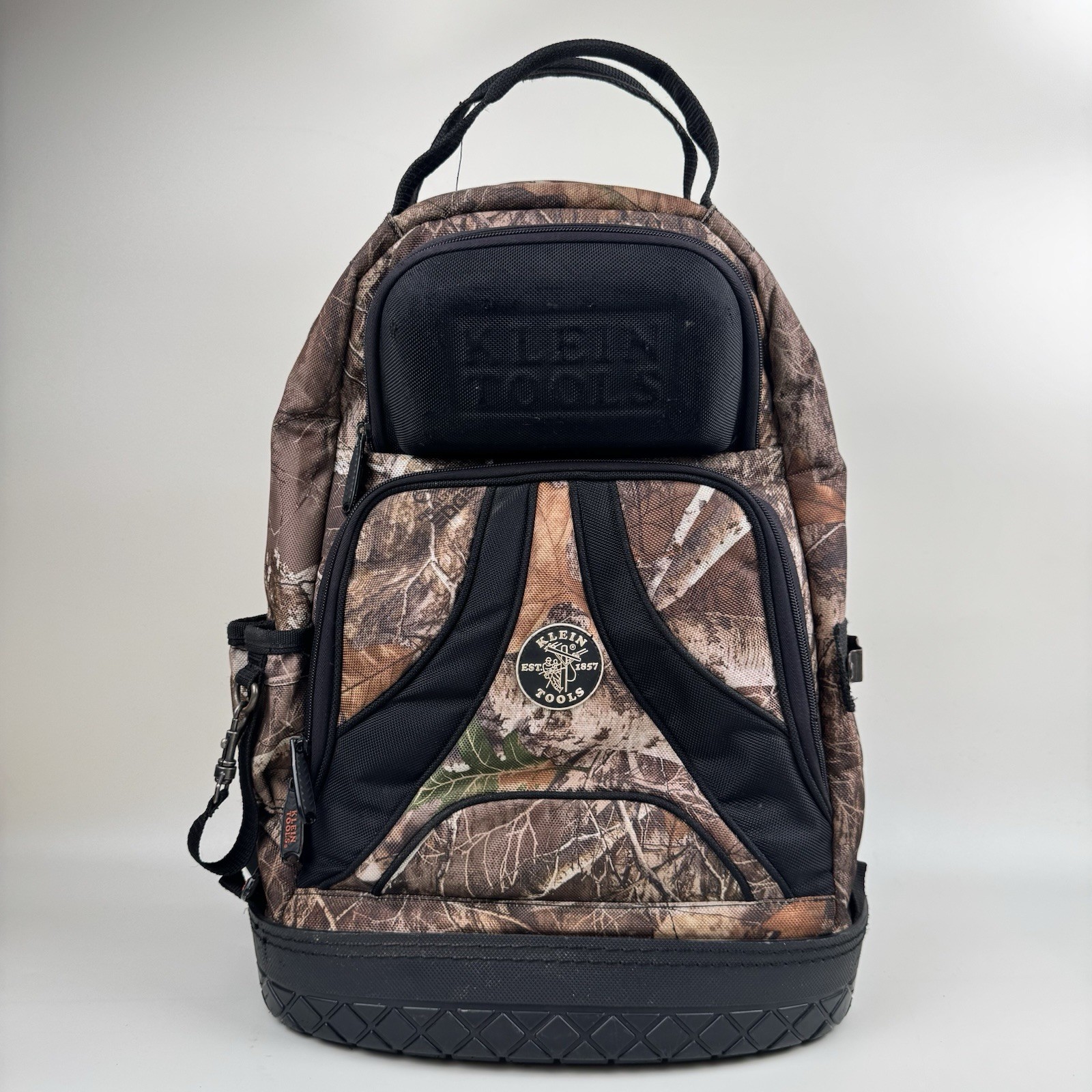 Klein Tools Camouflage Tradesman Pro Backpack Tool Bag Work Handyman Heavy Duty