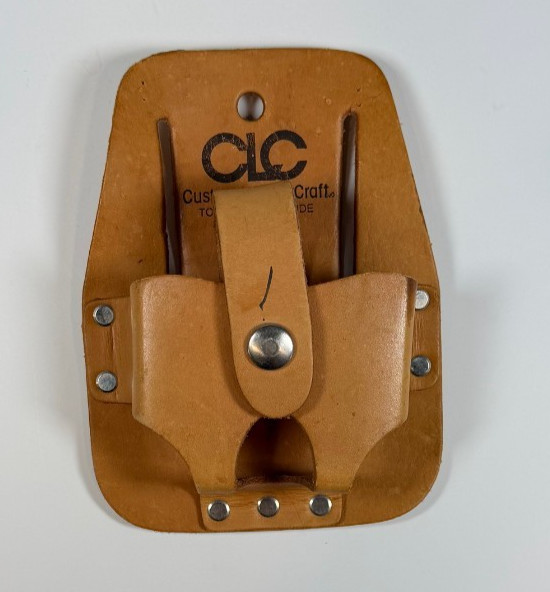 Custom Leather Craft CLC 464 Tape Measure Holder Top Grain Cowhide MADE IN USA