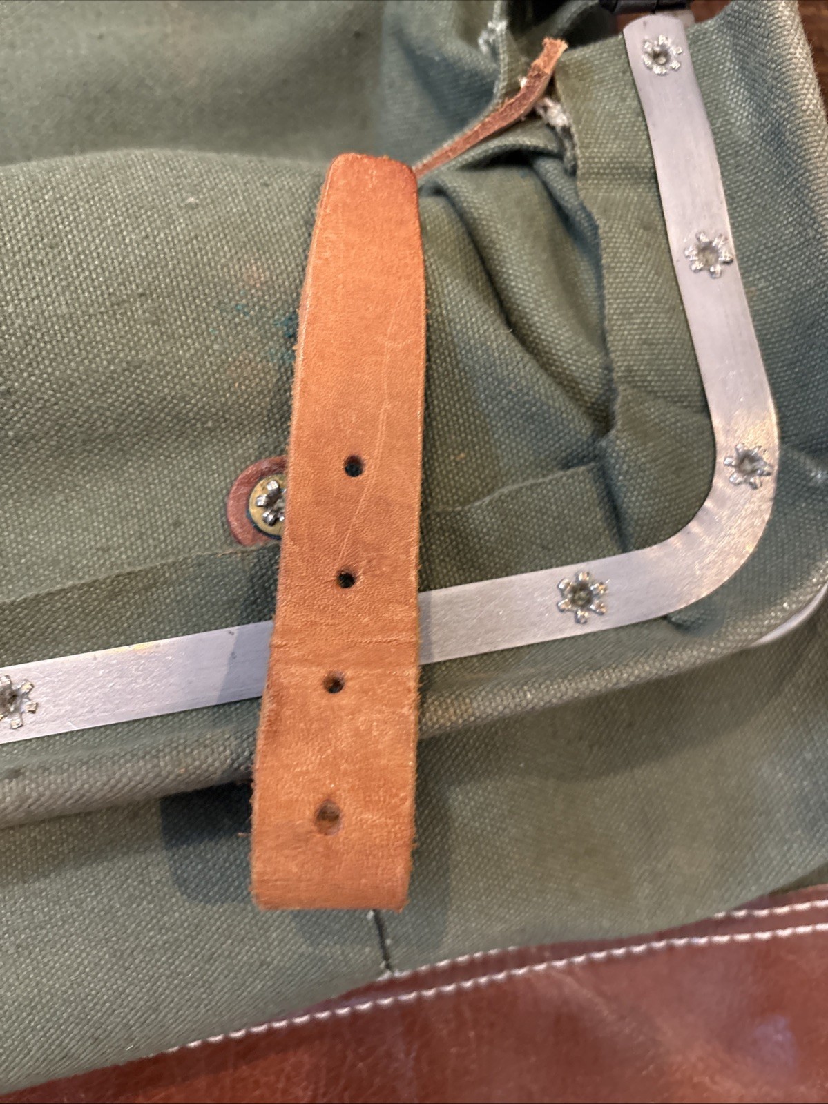 Vintage Bell System Klein-Buhrke Lineman’s Canvas Utility Bag Tool Bag