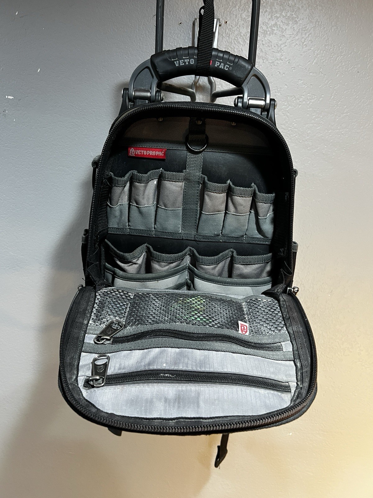 VETO PRO PAC Tech Pac MC-LT Large Nylon Tool Backpack