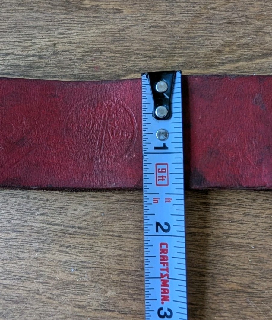 Klein Snap Loop Top Grain Cowhide made in USA Used 9.5 Inches Long
