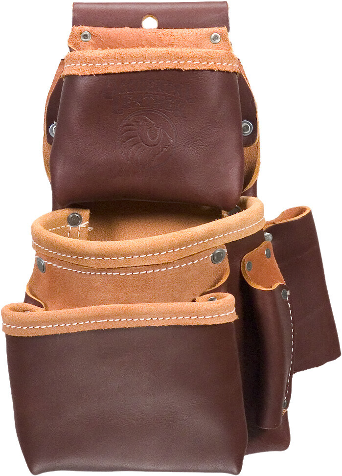 Occidental Leather 6101 Carpenters Pro Trimmer Tool Fastener Bag MADE IN USA