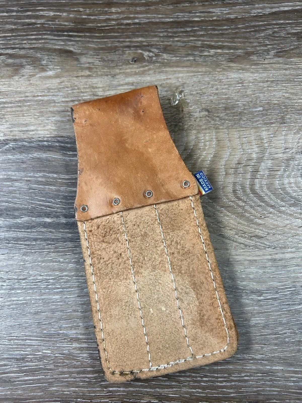 Vintage Craftsman 9 40474 Leather Small Tool Pen Screwdriver Belt Pouch