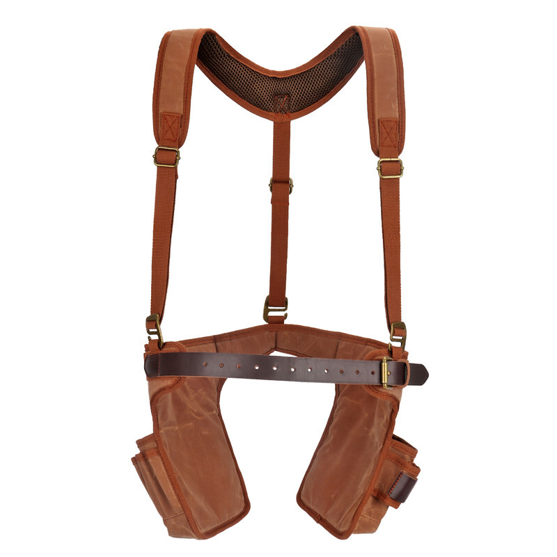 Canvas Framer Tool Rig Belt Bag Carpenter Harness Pack Drills Pouch in Small