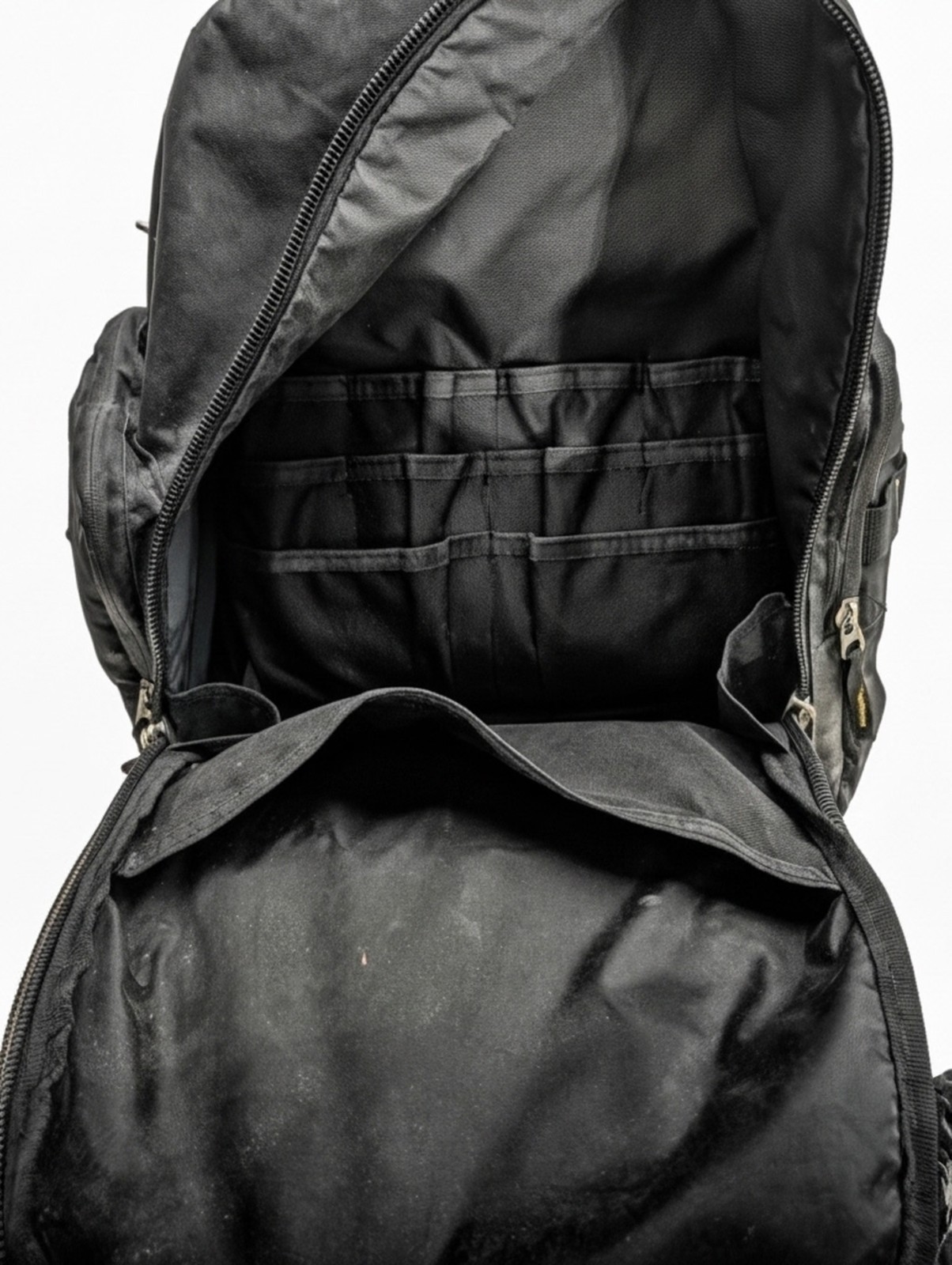 AWP HP Black Polyester Tool Backpack with Handle, Organizer Tool Pockets