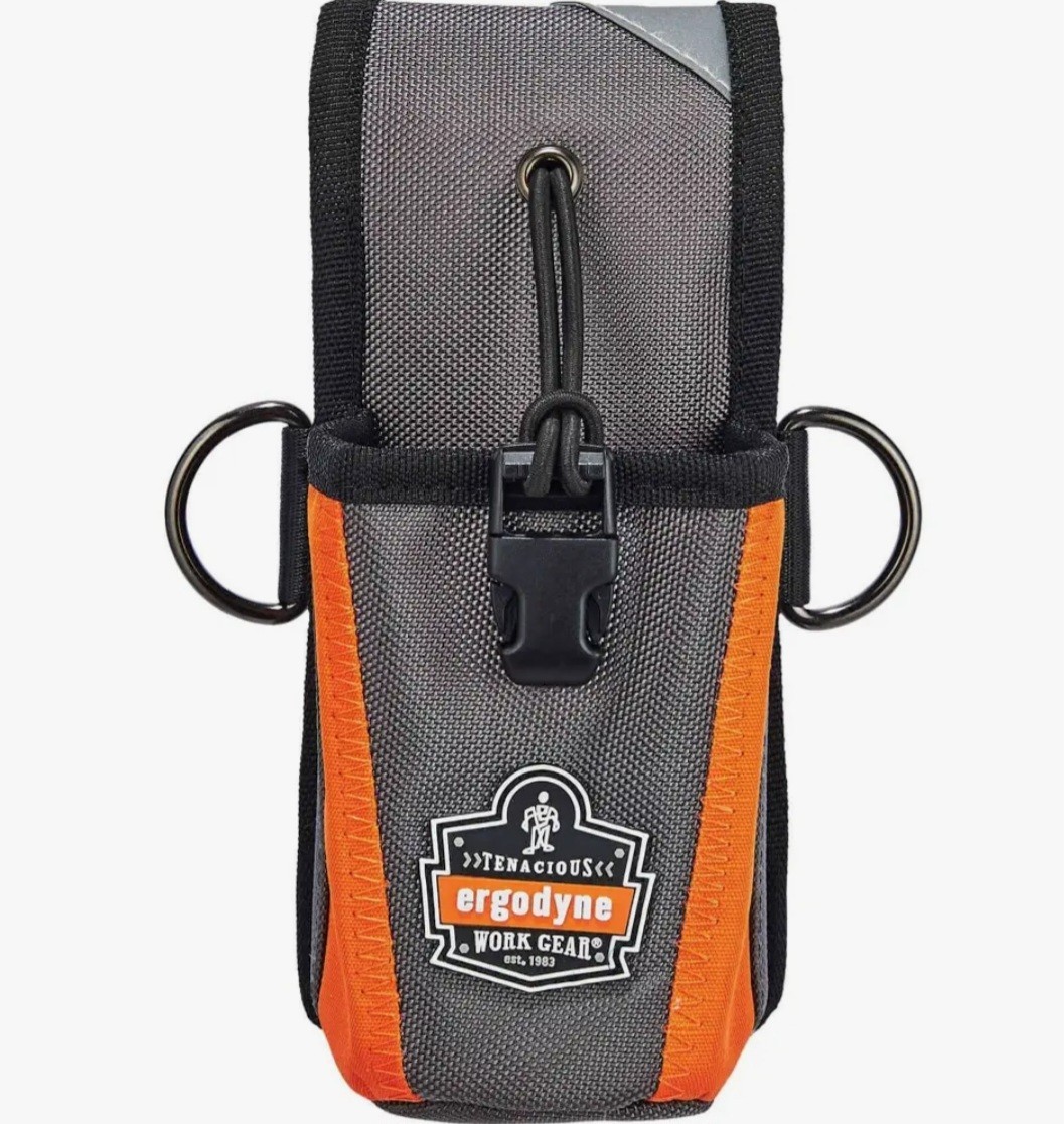 Ergodyne Tenacious Work Gear Tool Holder Belt Loop Gray/Orange/Black