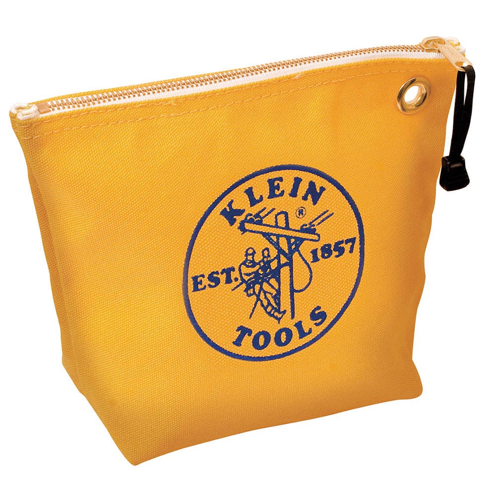 KLEIN TOOLS 5539YEL Tool Bag,Canvas,General Purpose 36L272