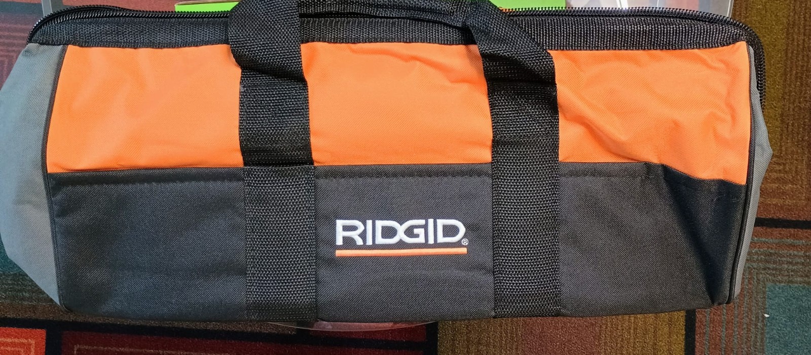 Ridgid Canvas Contractors Power Tool Bag 21″ X 8″ X 8″ (New From Larger Kit)