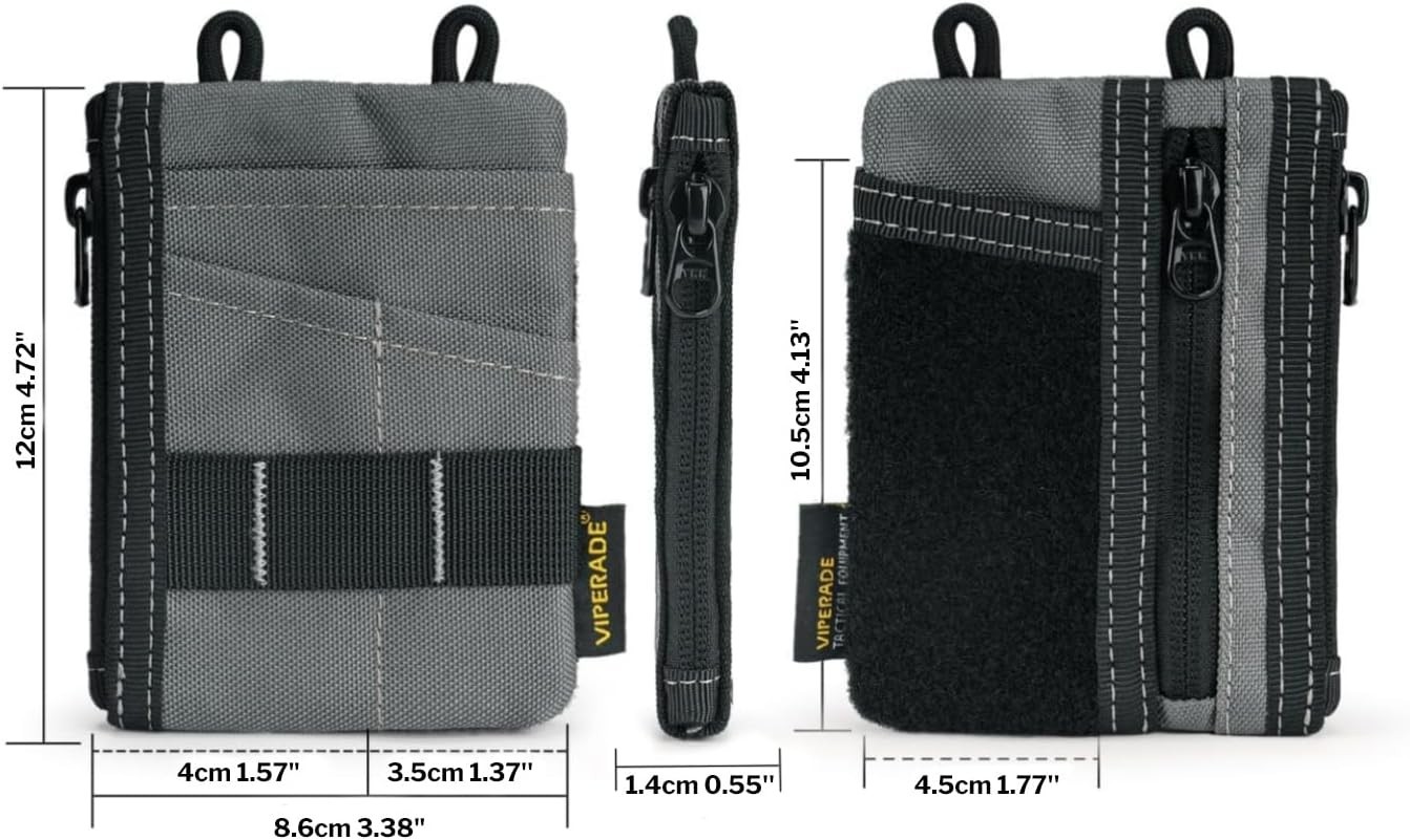 VE18-S Small EDC Pouch, Mini EDC Pocket Organizer for Men, EDC Pocket Organiz…