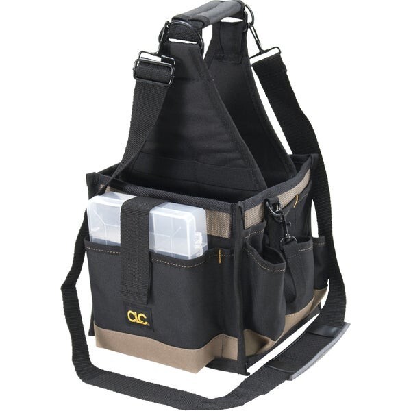 (1)-CLC 25-Pocket 8 In. Square Electrical and Maintenance Tool Tote 1526