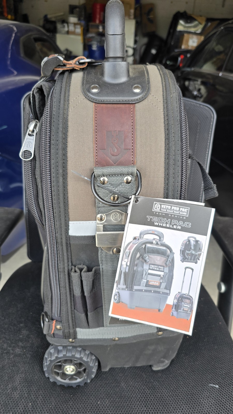 Veto Pro Pac Tech Pac Large Wheeler Backpack VPP10221 Tool Bag