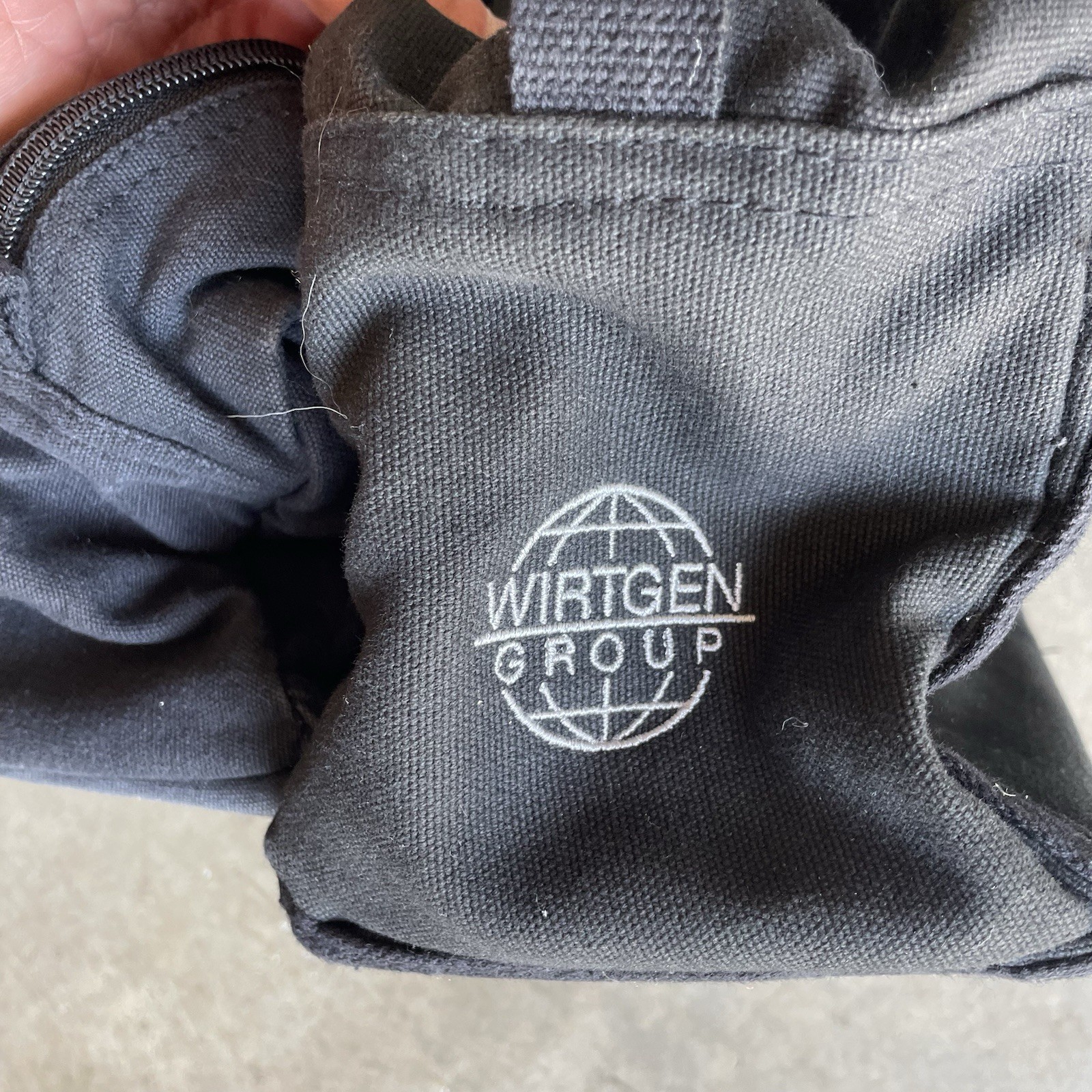 Lot of 2 Black Canvas Mechanics Military Style Tool Pouch Bags