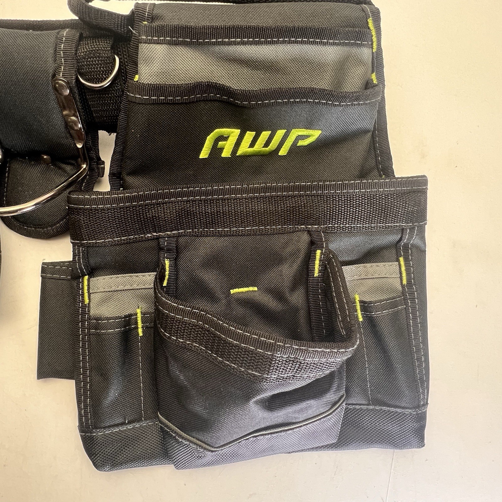 AWP General Construction Carpenter Tool Rig | Padded Adjustable Tool Belt *READ