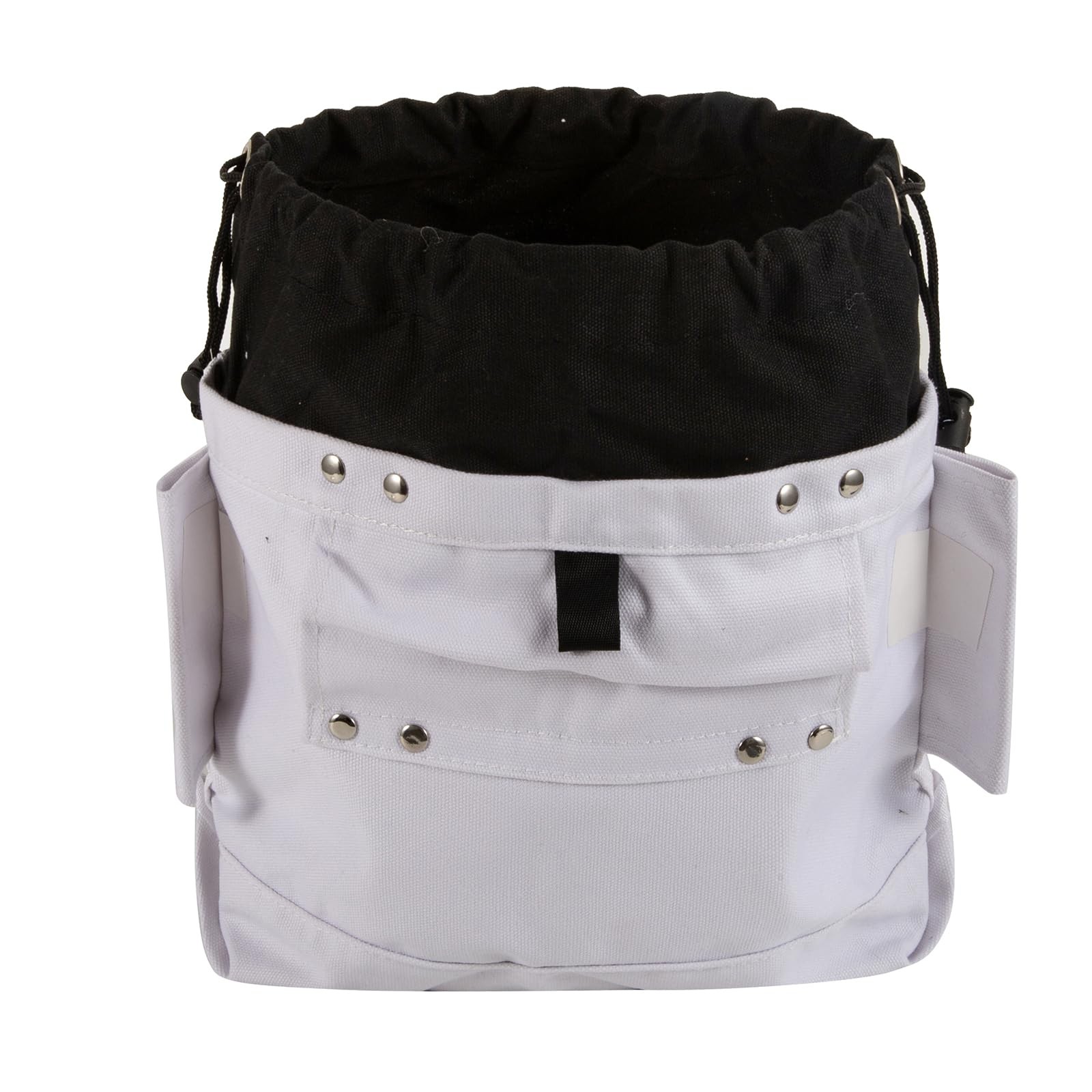 Top Closing Bolt Bag with 3-Inch Drawstring, Heavy Duty Canvas Belt Accessory