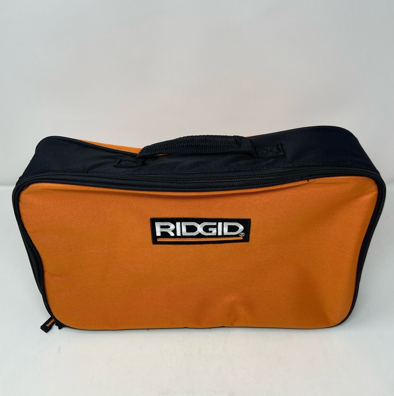 RIDGID Orange Black Contractor Tool Bag 13.5 x 9.5 x 4.5 in Fits X4 Impact