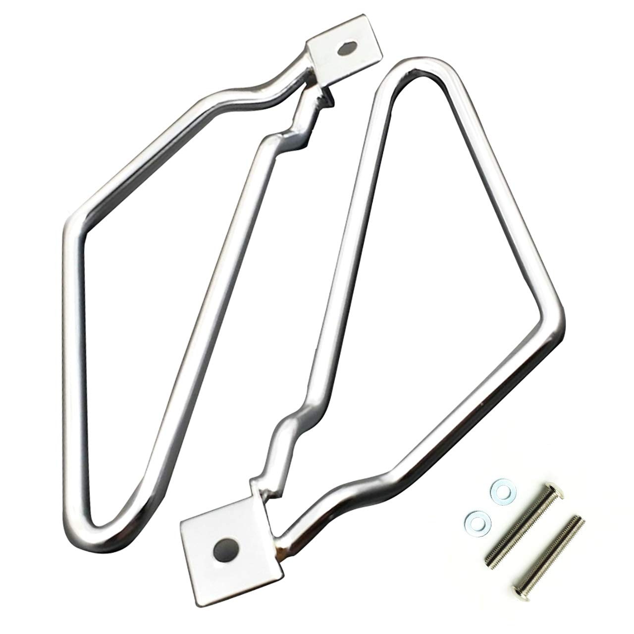 Motorcycles 1set Saddlebag Brackets Black Holder for Sportster 883 Iron XL883…