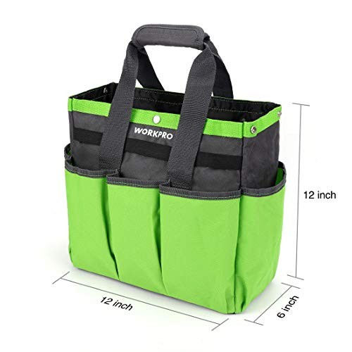 Garden Tool Bag 8 Pockets Gardening Heavy Duty Oxford Tote Caddy Tools Not 12 6