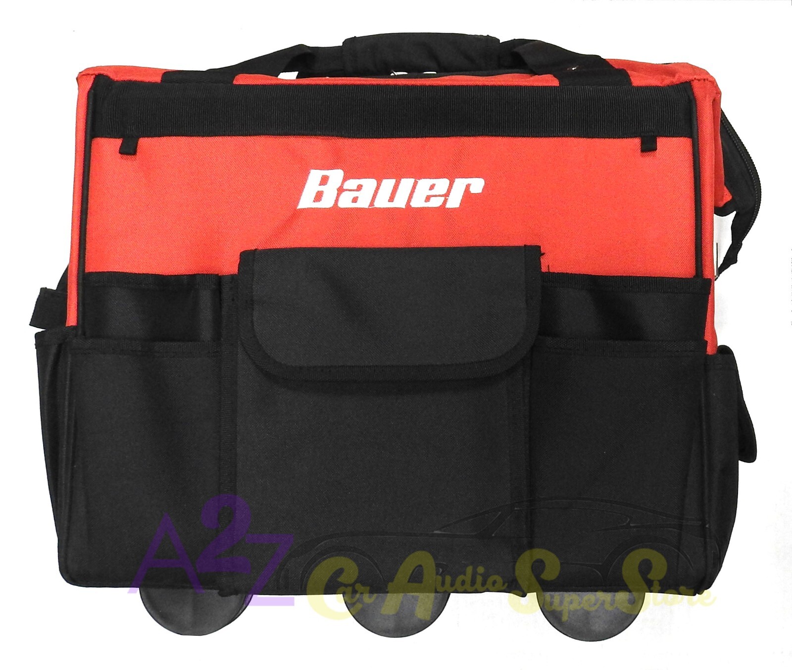 ROLLING TOOL STORAGE BAG 18 IN. TELESCOPING HANDLE WHEELS POCKETS 64663 NEW!