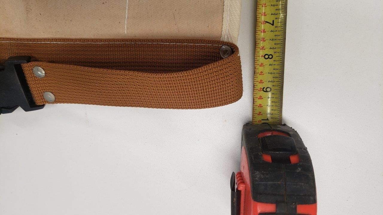 Working Tool Belt – 100% Cotton Canvas Bob Anderson’s Master Tool Belt
