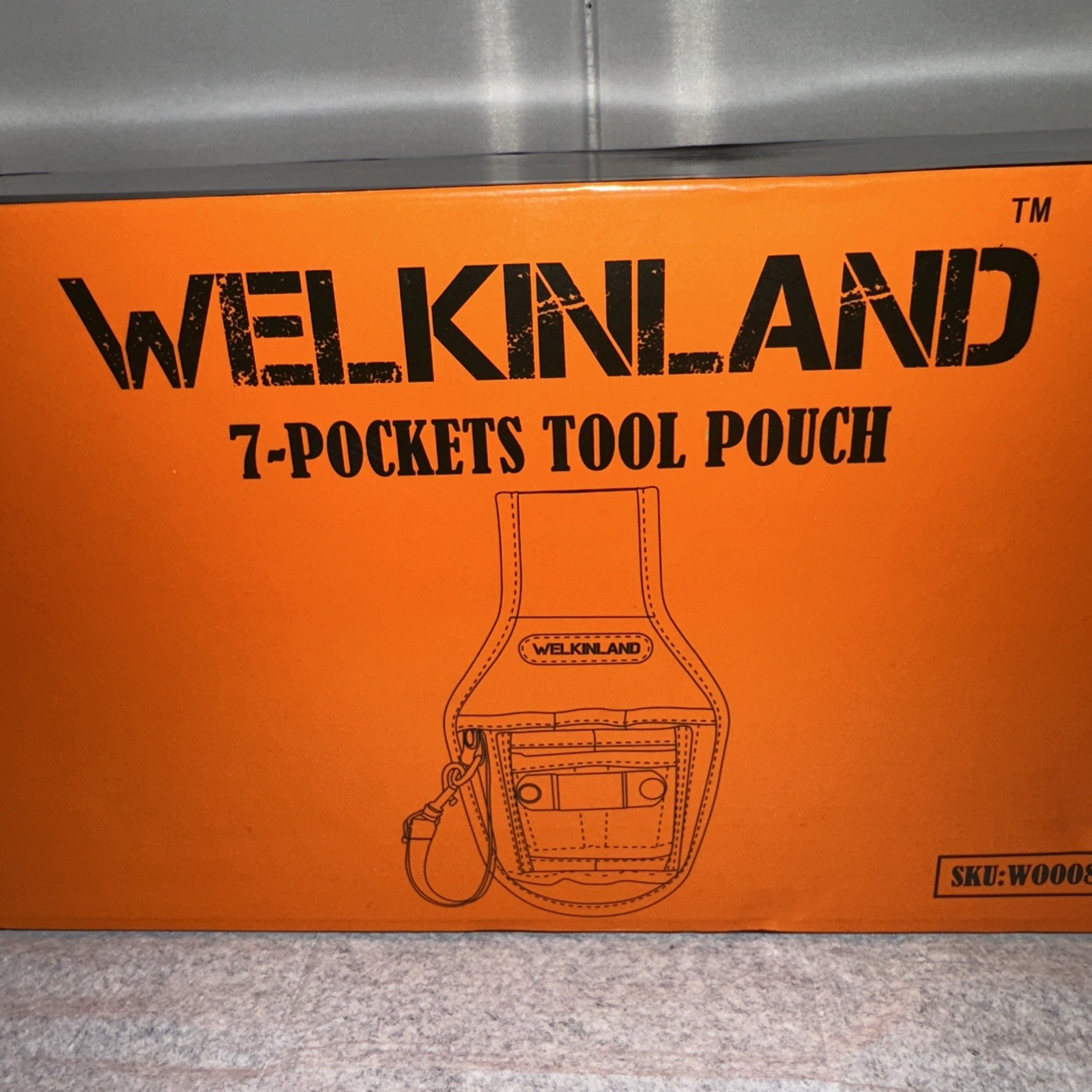 Welkinland 7 Pocket Electricians Tool Pouch Electrician Tool Pouch