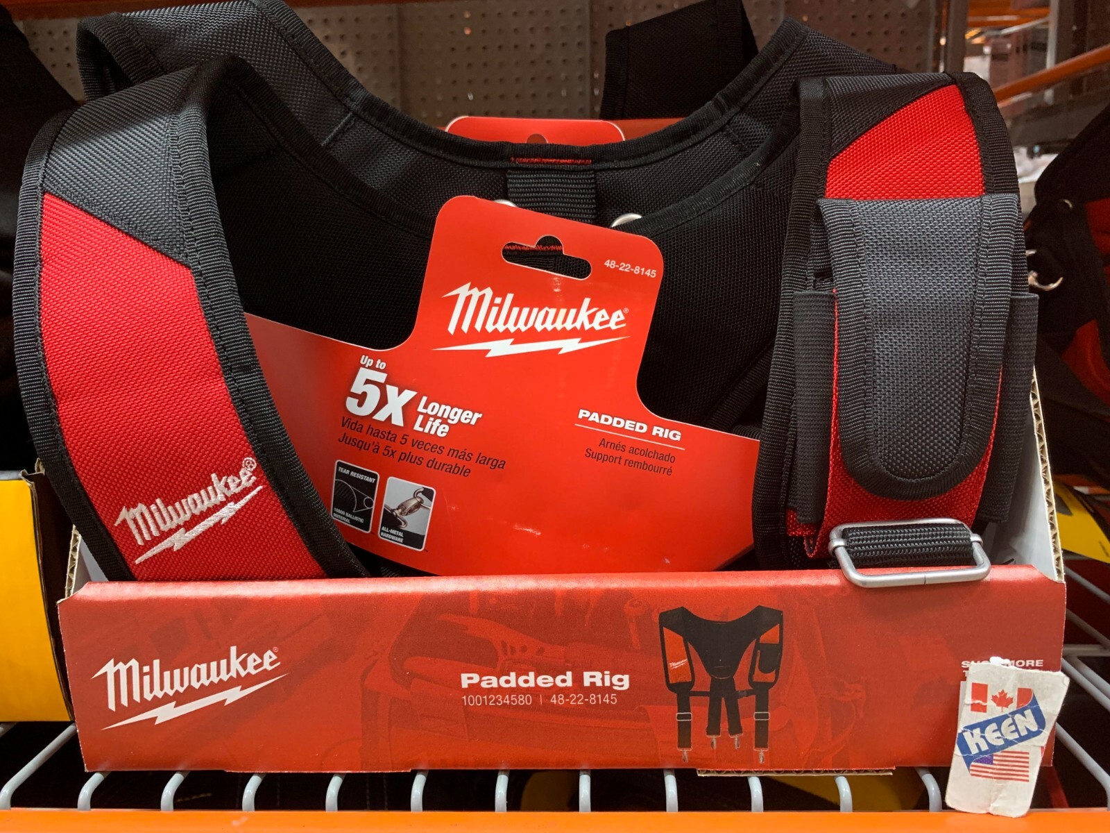 Milwaukee CANADA Padded Rig