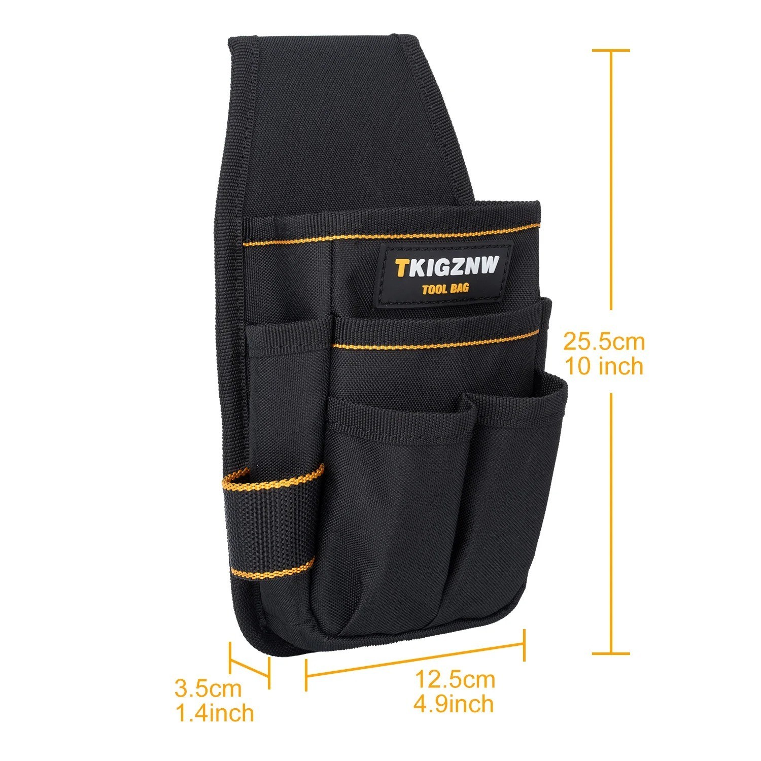 15 Pocket Tool Pouch Heavy Duty Utility Belt Electrician Work Bag Holder