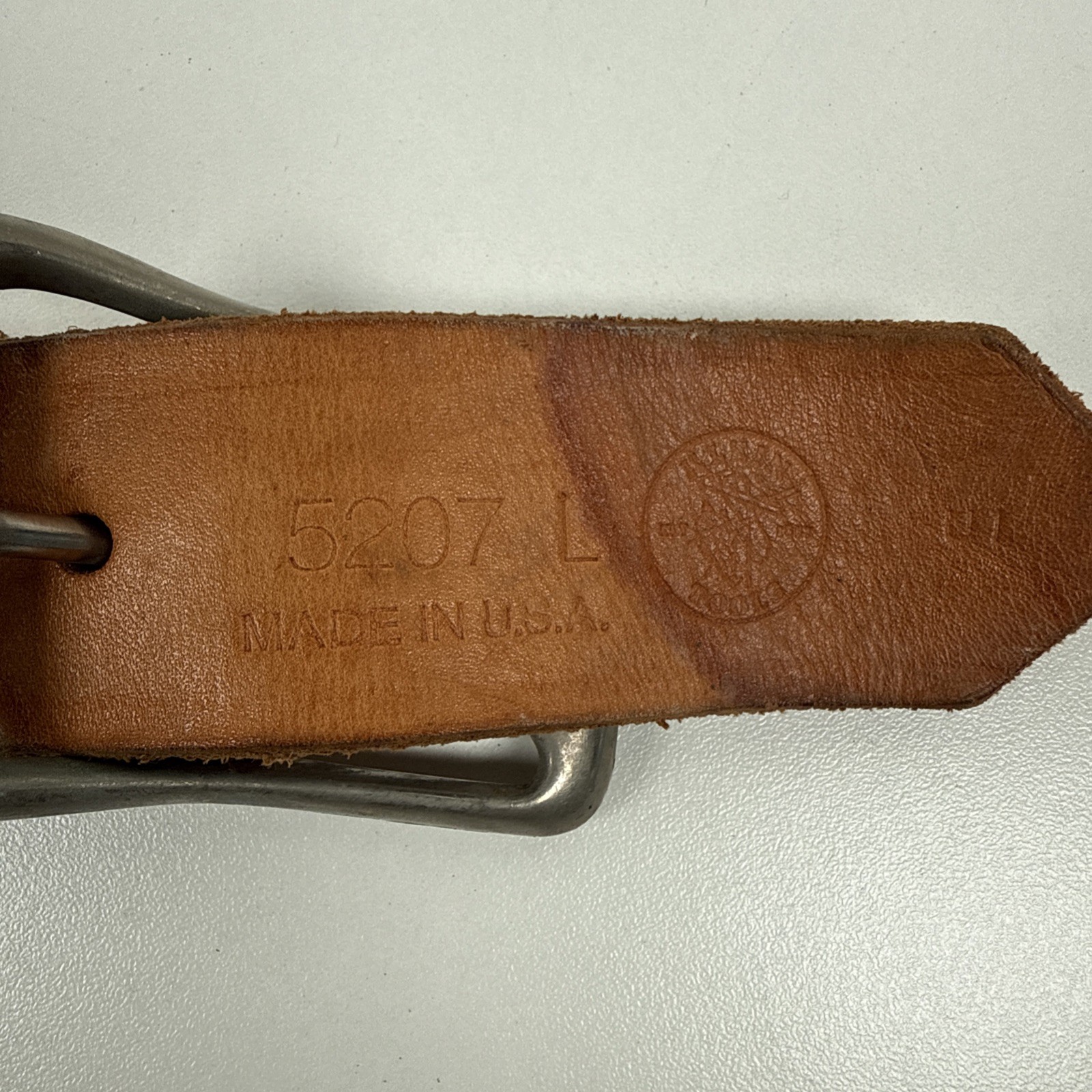 Klein Tools 5127 Leather Tool Pouch & 5207L Belt USA Made Electrician READ