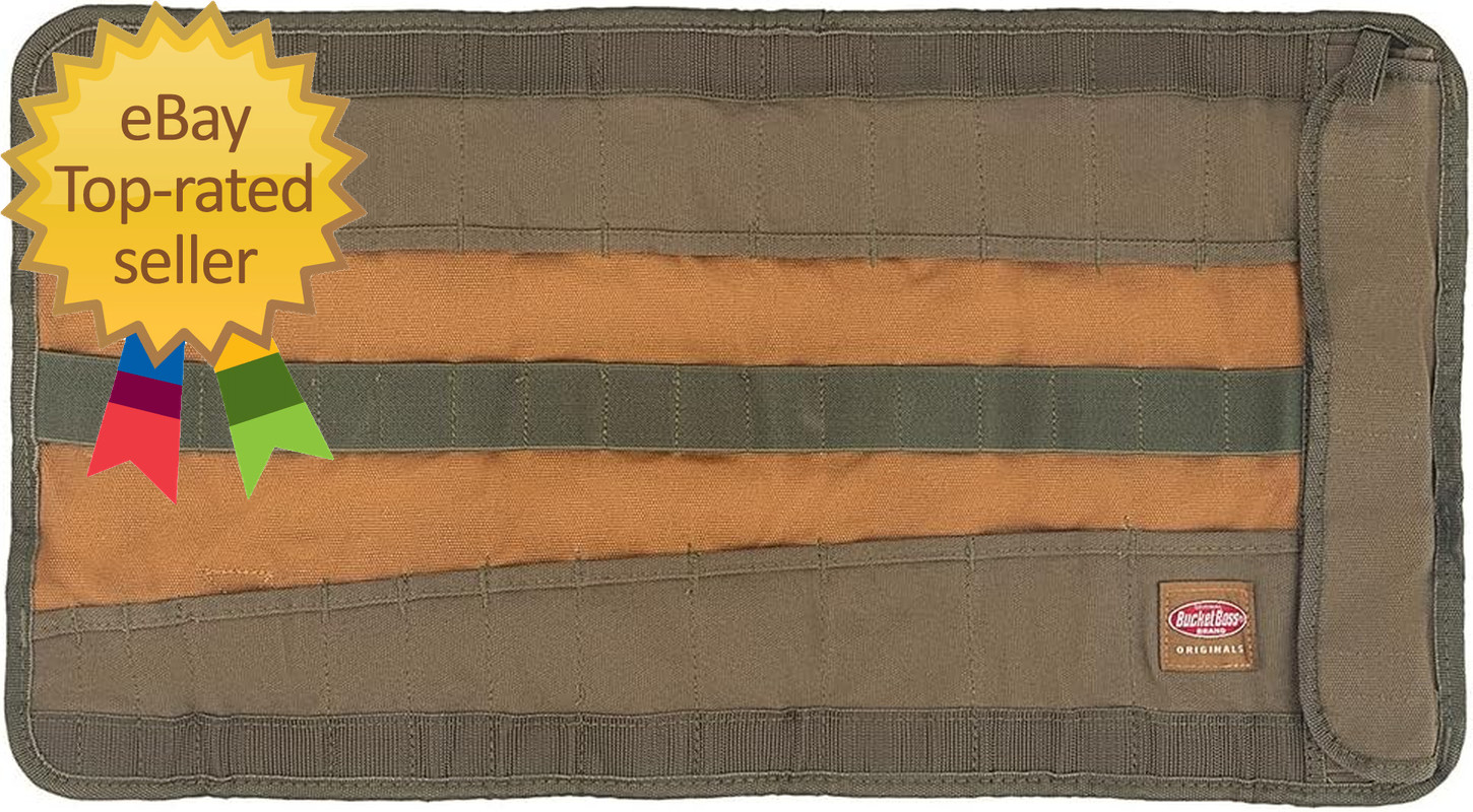 Tool Roll Tool Bags – Original Series (70004) Brown 26″L x 0.13″W x 14.5″H