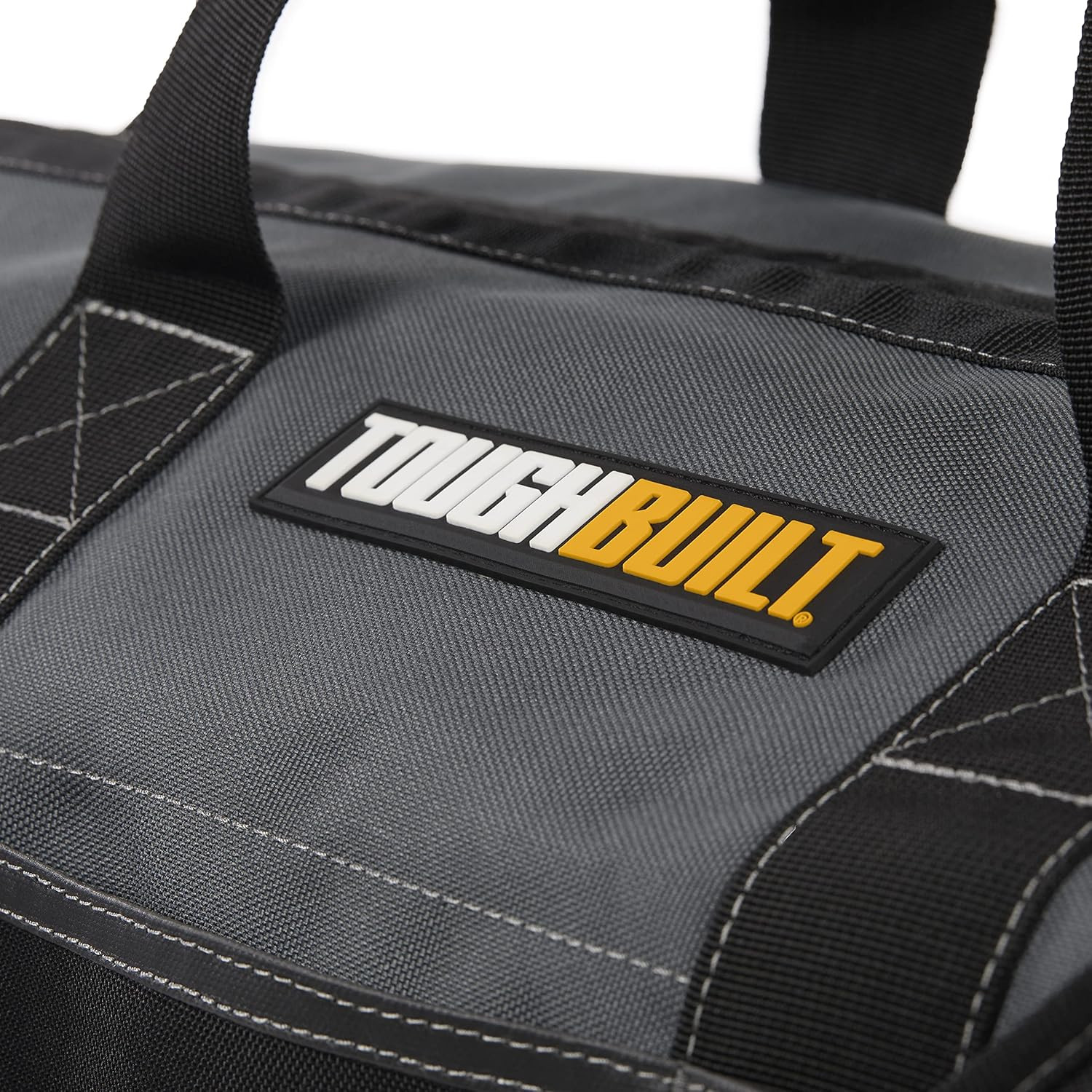 – 24″ Builder Tool Bag, Heavy-Duty 1680D Ballistic Fabric Wide-Opening Bag with