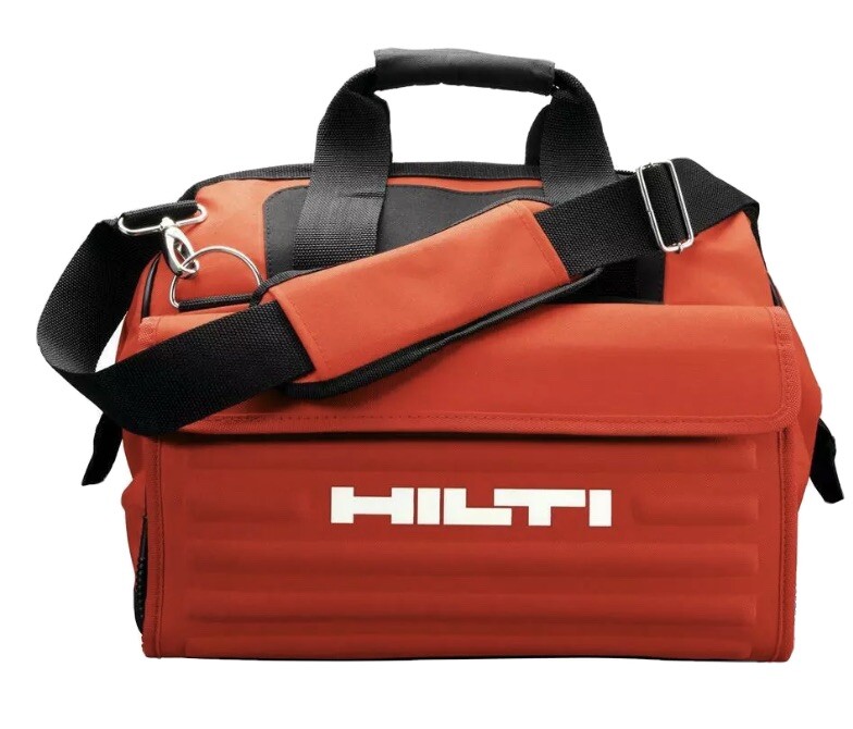 15′ HILTI NEW Heavy Duty 22 V Contractor Bag Electrical Carpenter, size 15x13x11