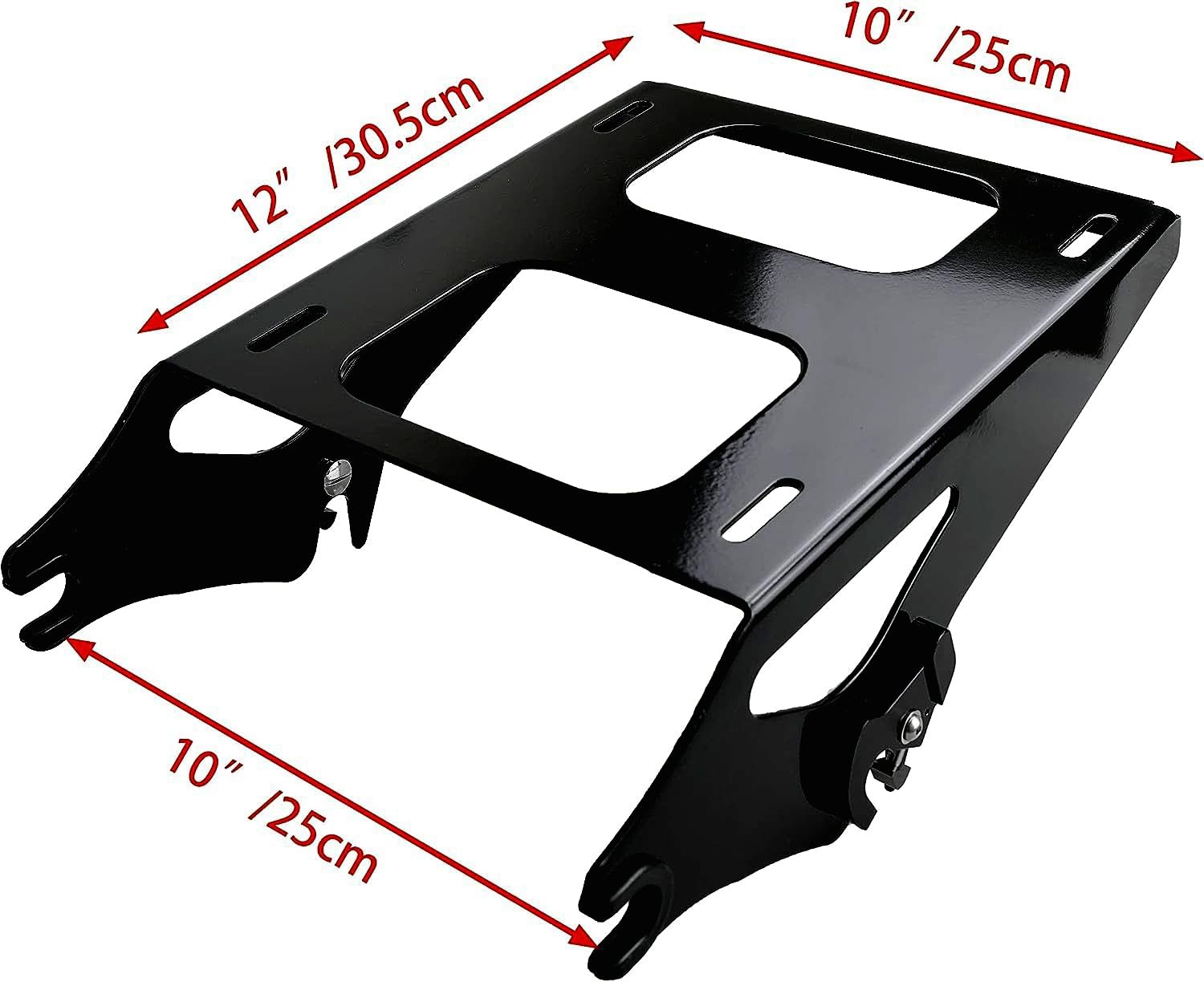 SWESGI Detachable Luggage Rack Two Up Tour Pack Pak Mounting Rack for 2014-2022