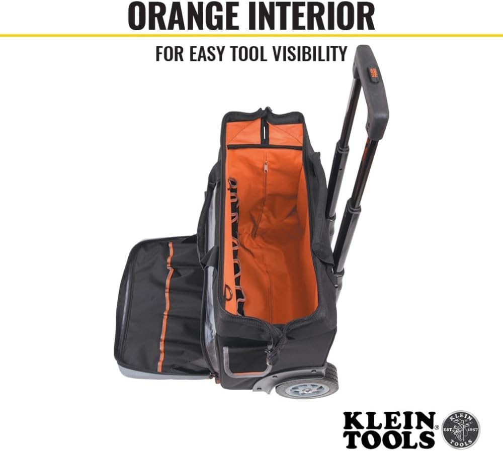 Tool Storage Organizer with 6 Inch Wheels and 200 Pound Capacity for Heavy Tools