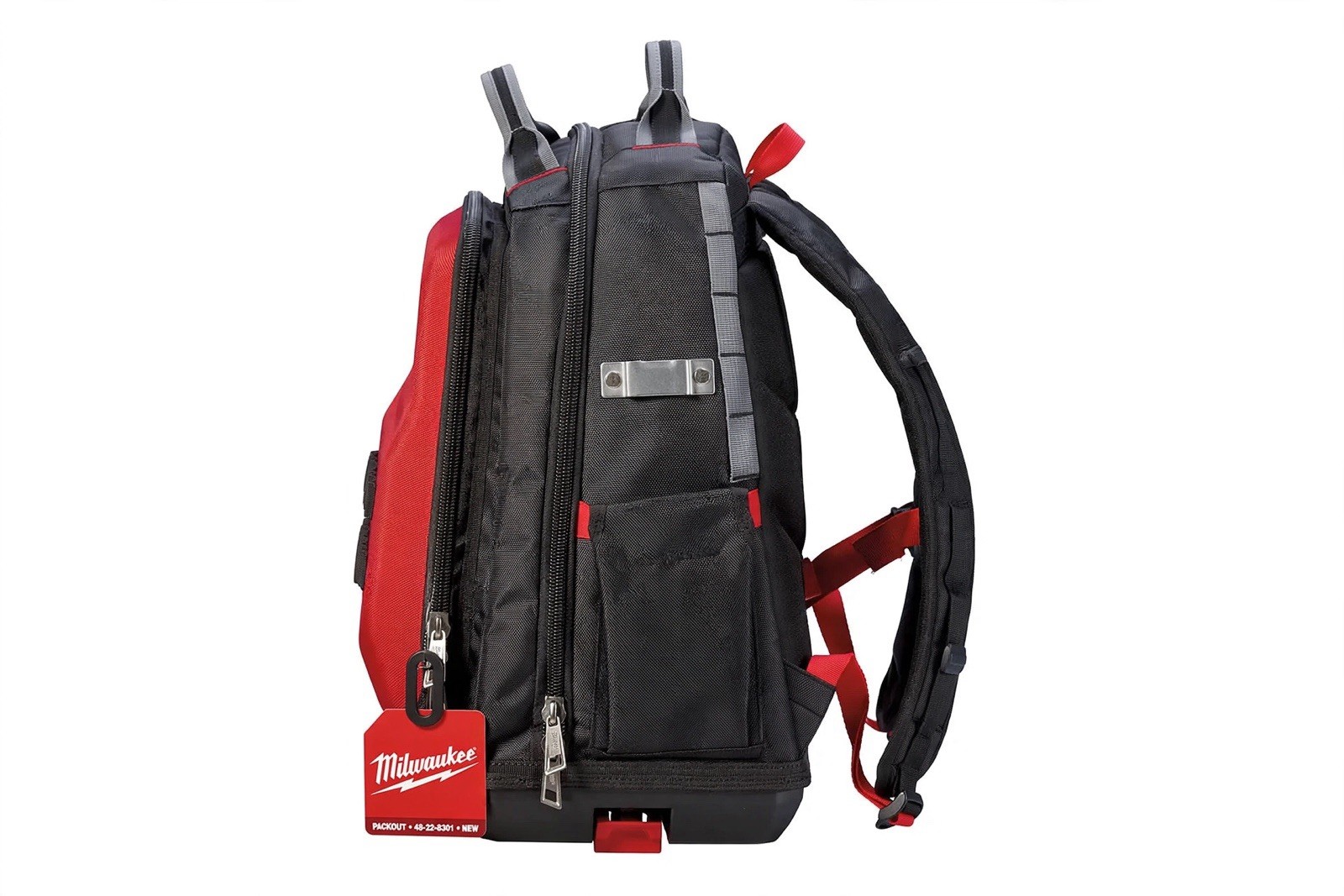 Milwaukee PACKOUT Tool Backpack Large Red/Black w/ Handle 48-22-8301